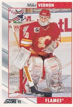 1992-93 Score #60 Mike Vernon Front