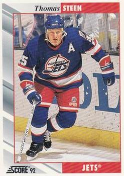 1992-93 Score #80 Thomas Steen Front