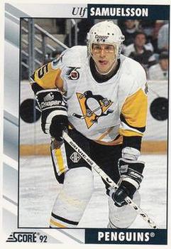 1992-93 Score #90 Ulf Samuelsson Front