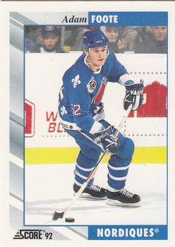 1992-93 Score #131 Adam Foote Front