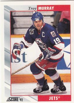 1992-93 Score #189 Troy Murray Front