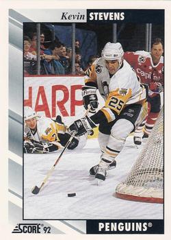 1992-93 Score #25 Kevin Stevens Front