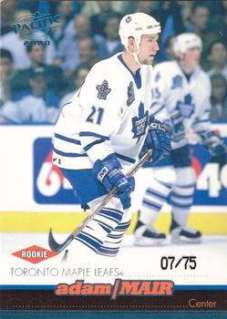 1999-00 Pacific - Ice Blue #412 Adam Mair Front