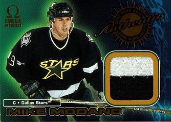 1999-00 Pacific Omega - Game Worn Jerseys #2 Mike Modano Front