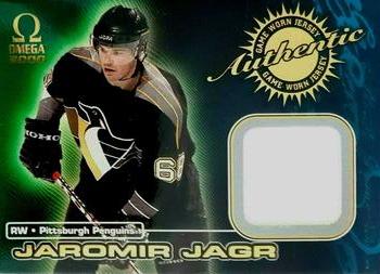 1999-00 Pacific Omega - Game Worn Jerseys #9 Jaromir Jagr Front