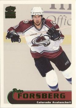 1999-00 Pacific Paramount - Emerald #63 Peter Forsberg Front
