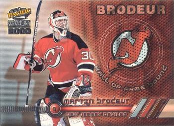 1999-00 Pacific Paramount - Hall of Fame Bound #7 Martin Brodeur Front