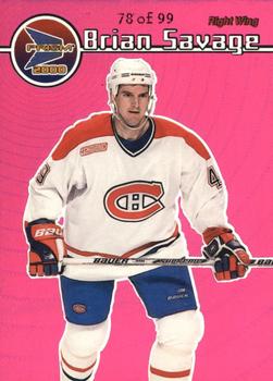 1999-00 Pacific Prism - Holographic Purple #74 Brian Savage Front
