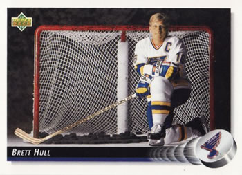 1992-93 Upper Deck #29 Brett Hull Front