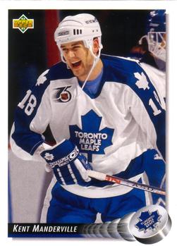 1992-93 Upper Deck #32 Kent Manderville Front