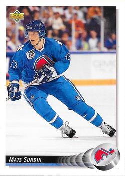 1992-93 Upper Deck #121 Mats Sundin Front