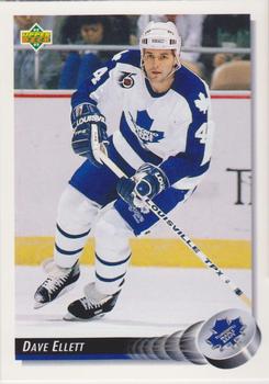 1992-93 Upper Deck #214 Dave Ellett Front