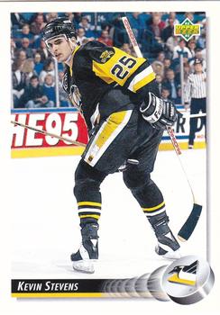 1992-93 Upper Deck #275 Kevin Stevens Front