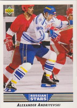 1992-93 Upper Deck #342 Alexander Andriyevski Front