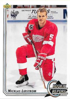 1992-93 Upper Deck #363 Nicklas Lidstrom Front