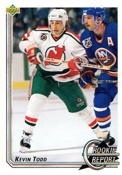 1992-93 Upper Deck #365 Kevin Todd Front