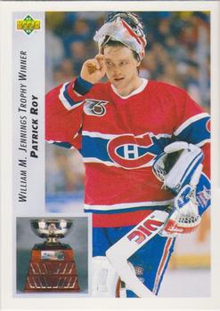 1992-93 Upper Deck #440 Patrick Roy Front