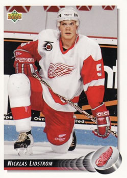 1992-93 Upper Deck #178 Nicklas Lidstrom Front