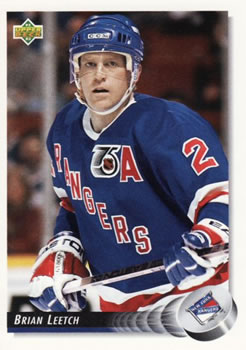 1992-93 Upper Deck #284 Brian Leetch Front