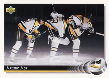 1992-93 Upper Deck #28 Jaromir Jagr Front