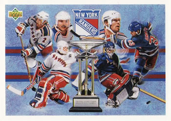 1992-93 Upper Deck #34 Presidents' Trophy Front