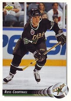 1992-93 Upper Deck #441 Russ Courtnall Front