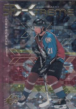 1999-00 SPx - SPxtreme #XT3 Peter Forsberg Front