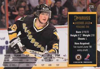 1993-94 Donruss #270 Jaromir Jagr Back