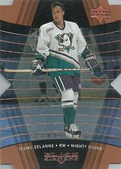 1999-00 Upper Deck Black Diamond - Final Cut #2 Teemu Selanne Front