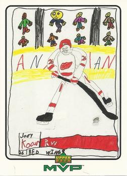 1999-00 Upper Deck MVP - Draw Your Own Card #W1 Joey Kocur Front