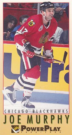 1993-94 Fleer PowerPlay #53 Joe Murphy Front