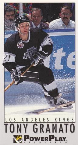 1993-94 Fleer PowerPlay #115 Tony Granato Front