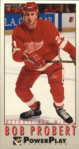 1993-94 Fleer PowerPlay #335 Bob Probert Front