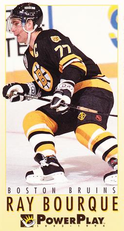 1993-94 Fleer PowerPlay #16 Ray Bourque Front