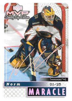 1999-00 Upper Deck MVP Stanley Cup Edition - Super Script #10 Norm Maracle Front