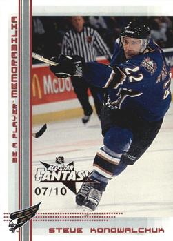 2000-01 Be a Player Memorabilia - NHL All-Star Fantasy Ruby #315 Steve Konowalchuk Front