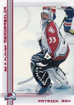 2000-01 Be a Player Memorabilia - Ruby #104 Patrick Roy Front