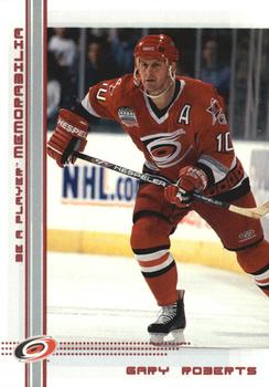 2000-01 Be a Player Memorabilia - Ruby #115 Gary Roberts Front