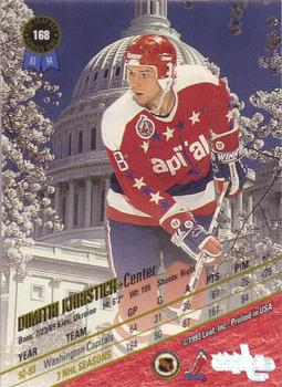 1993-94 Leaf #168 Dimitri Khristich Back