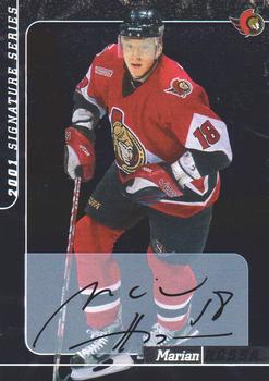 2000-01 Be a Player Signature Series - Autographs #115 Marian Hossa Front