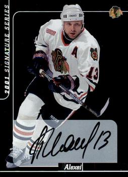2000-01 Be a Player Signature Series - Autographs #130 Alexei Zhamnov Front