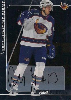 2000-01 Be a Player Signature Series - Autographs #137 Patrik Stefan Front