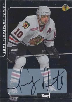 2000-01 Be a Player Signature Series - Autographs #198 Tony Amonte Front