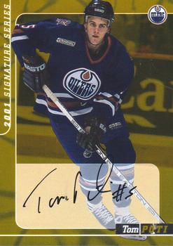 2000-01 Be a Player Signature Series - Autographs Gold #11 Tom Poti Front