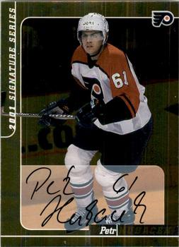 2000-01 Be a Player Signature Series - Autographs Gold #248 Petr Hubacek Front
