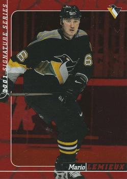 2000-01 Be a Player Signature Series - Ruby #75 Mario Lemieux Front