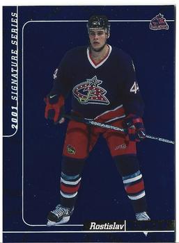 2000-01 Be a Player Signature Series - Sapphire #285 Rostislav Klesla Front