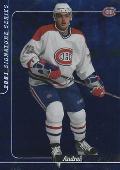2000-01 Be a Player Signature Series - Sapphire #294 Andrei Markov Front
