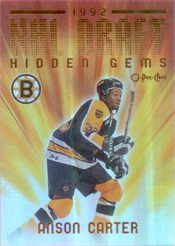 2000-01 O-Pee-Chee - NHL Draft #NHLD9 Anson Carter Front