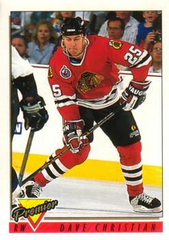 1993-94 O-Pee-Chee Premier #118 Dave Christian Front